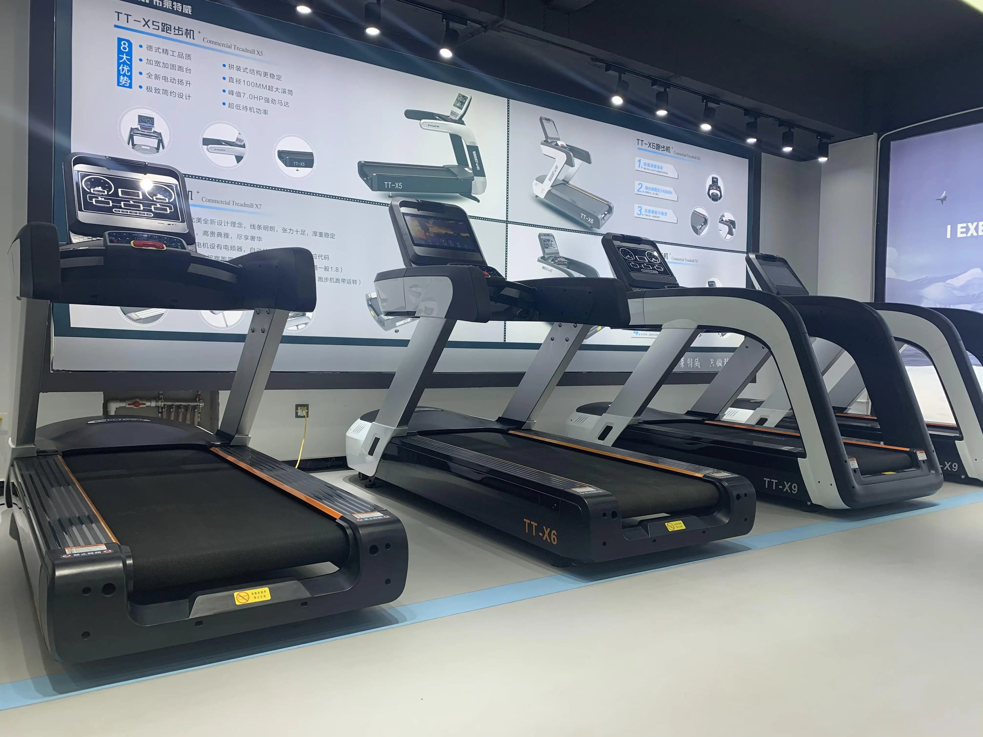 Exercise Machine Commercial Fitness Equipment Gym Machine Cardio Treadmill - GilloServ