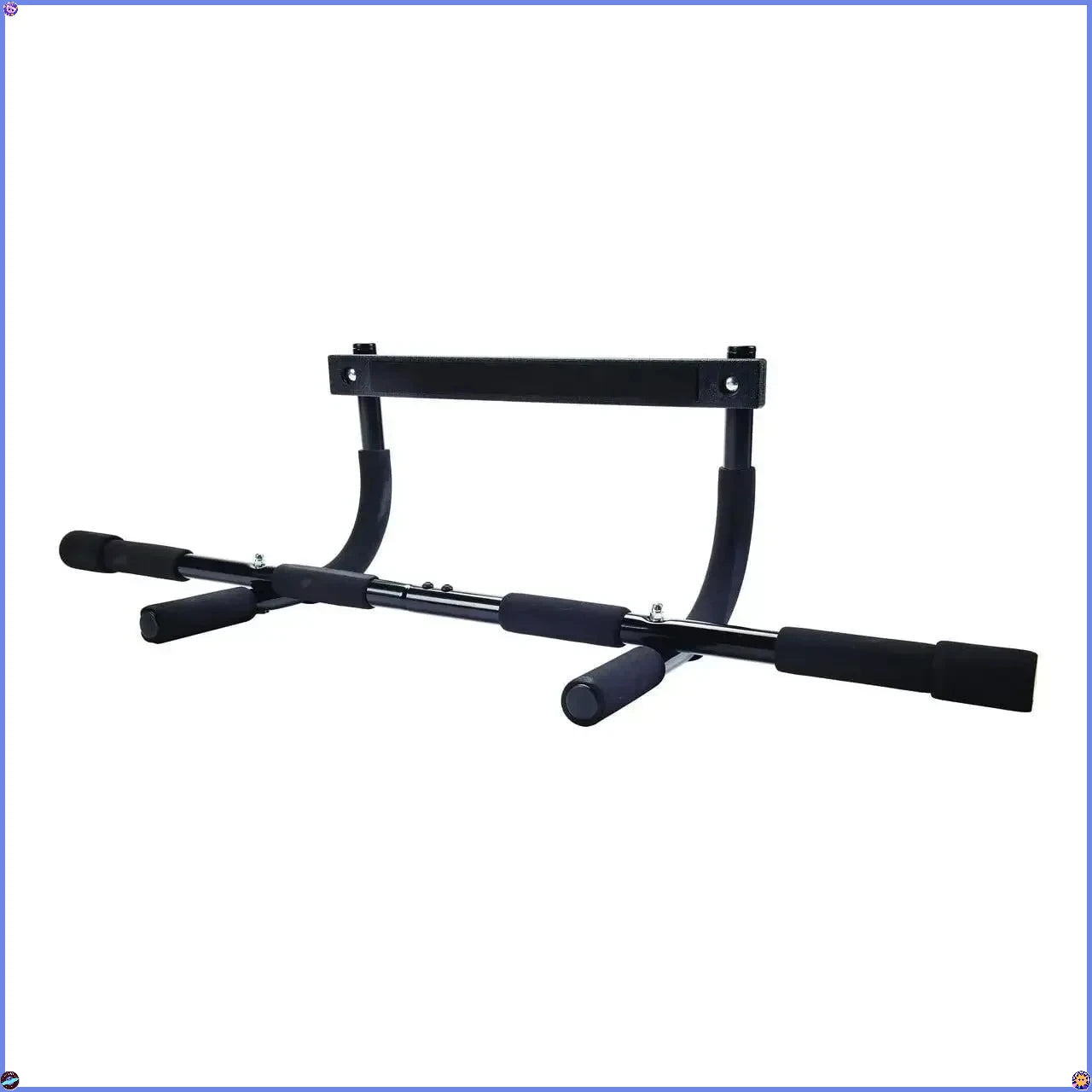 Multi-Grip Pull-Up Bar for Doorway, 12 Positions & 250LBS Capacity - GilloServ