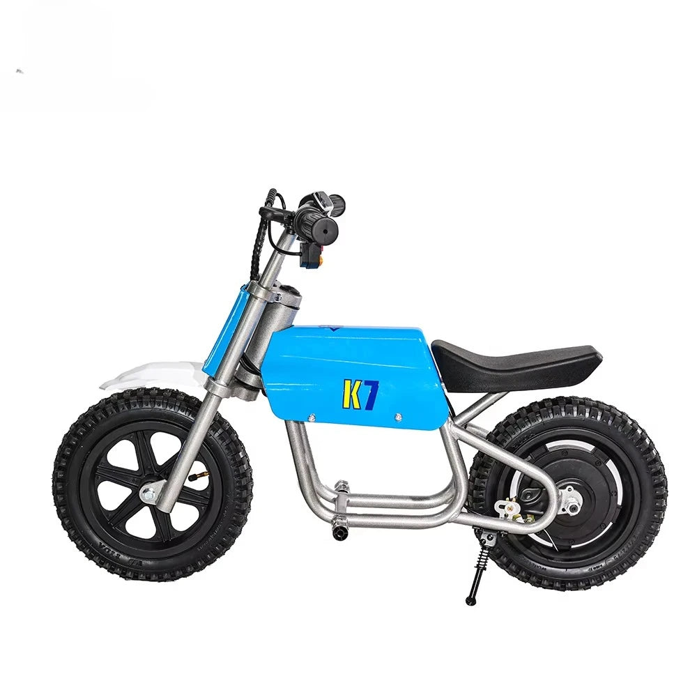 Customizable 250W Brushless Motor 12-Inch Tire Children's Electric Bicycle with 3.6Ah Battery Capacity Kids' Bike - GilloServ