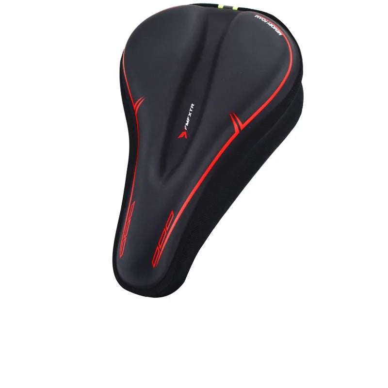 Bicycle Saddle Cover Memory Foam Soft Seat Cushion Mountain Bike Waterproof PU Leather Non-slip Seat Cover - GilloServ