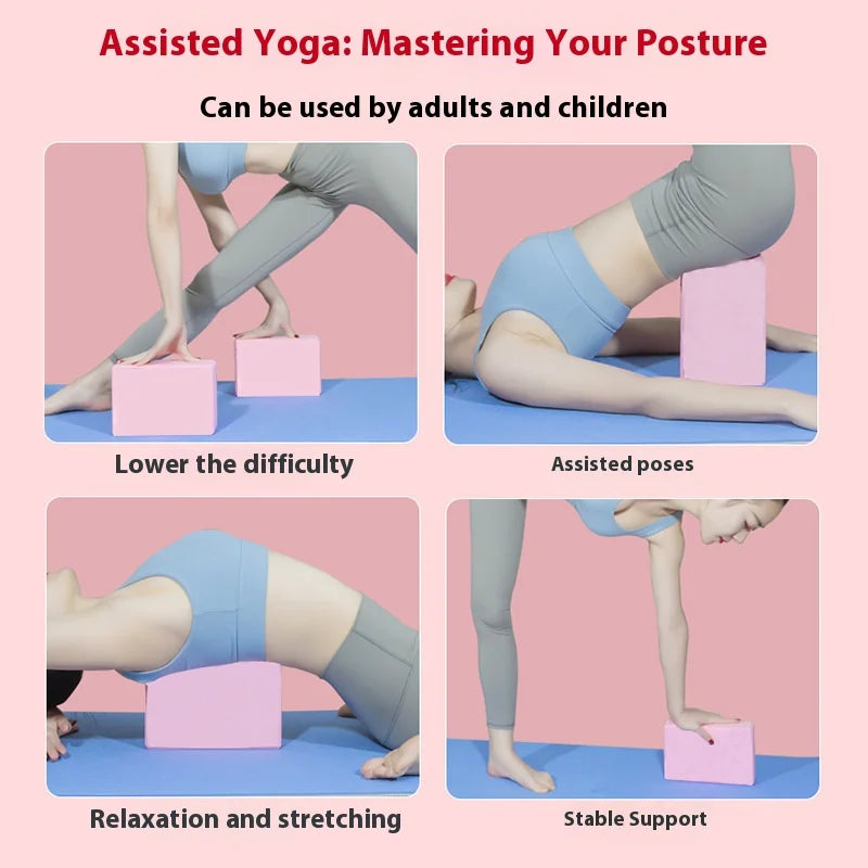 Thickened Yoga Body Shaping Building Gym Block Foam Yoga Training Home Fitness Equipment - GilloServ