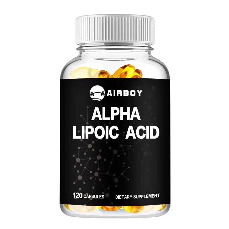 Alpha Lipoic Acid 600 Mg - Supports Antioxidant Health//Sugar Metabolism - GilloServ