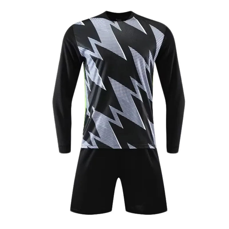 Long Sleeve Football Jersey Set Uniform Suit for Children - GilloServ