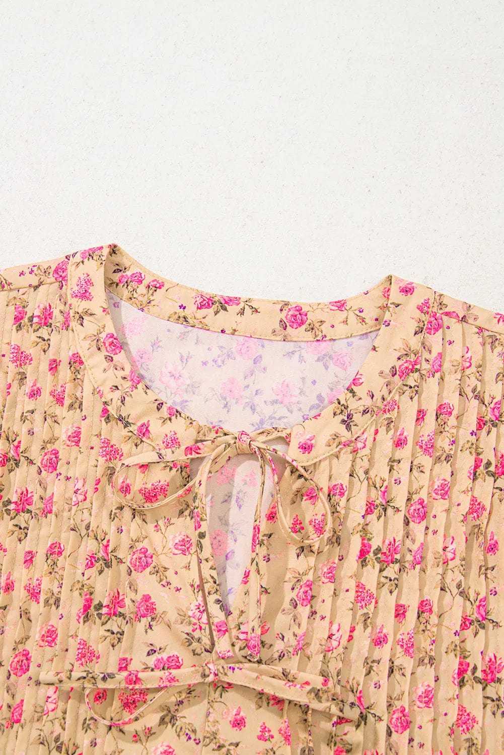 Floral Half Sleeve Blouse Top