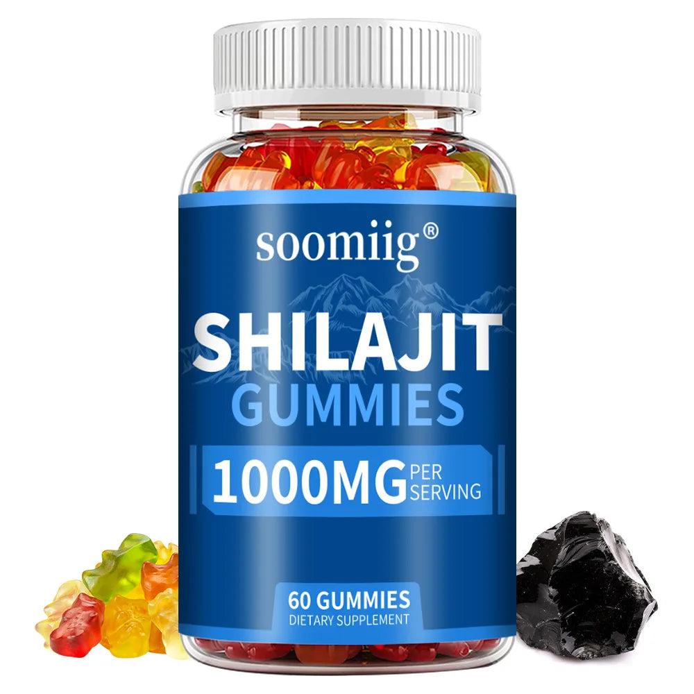Shilajit Gummies - Stress Relief, Brain Health, Balanced Energy Levels - GilloServ