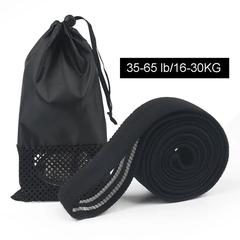 208 CM. Long Fabric Pull Up Assist Band Heavy Duty Exercise Stretch Yoga Bands - GilloServ