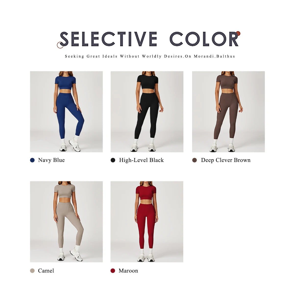 2Pcs Sports Suit Pants Woman High-Waist Butt-Lift Fitness Yoga Top - GilloServ