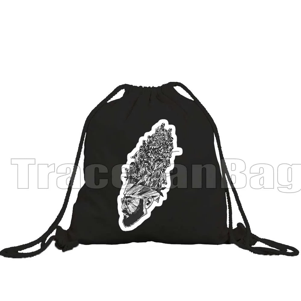 Great Rap Artist Drawstring Bags Soccer Gym Backpack - GilloServ
