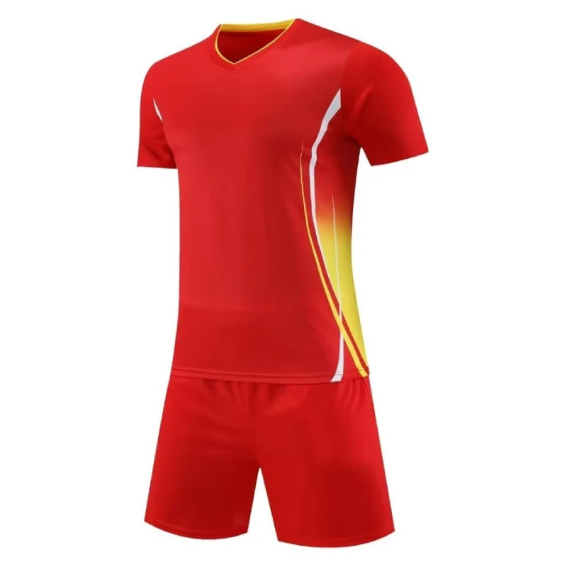 Football Jersey Set Short Sleeve Soccer Kits - GilloServ