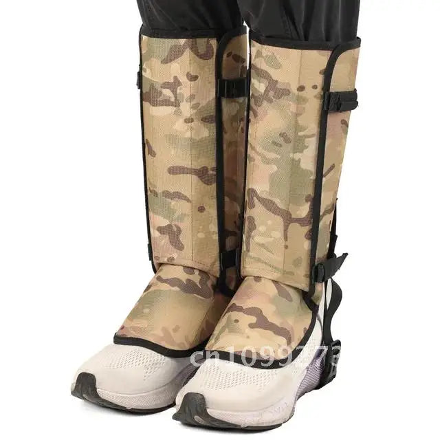 Outdoor Snake Gaiters Leg Guards// Waterproof//Snow Boot// Gaiters// Camping Foot Cover - GilloServ