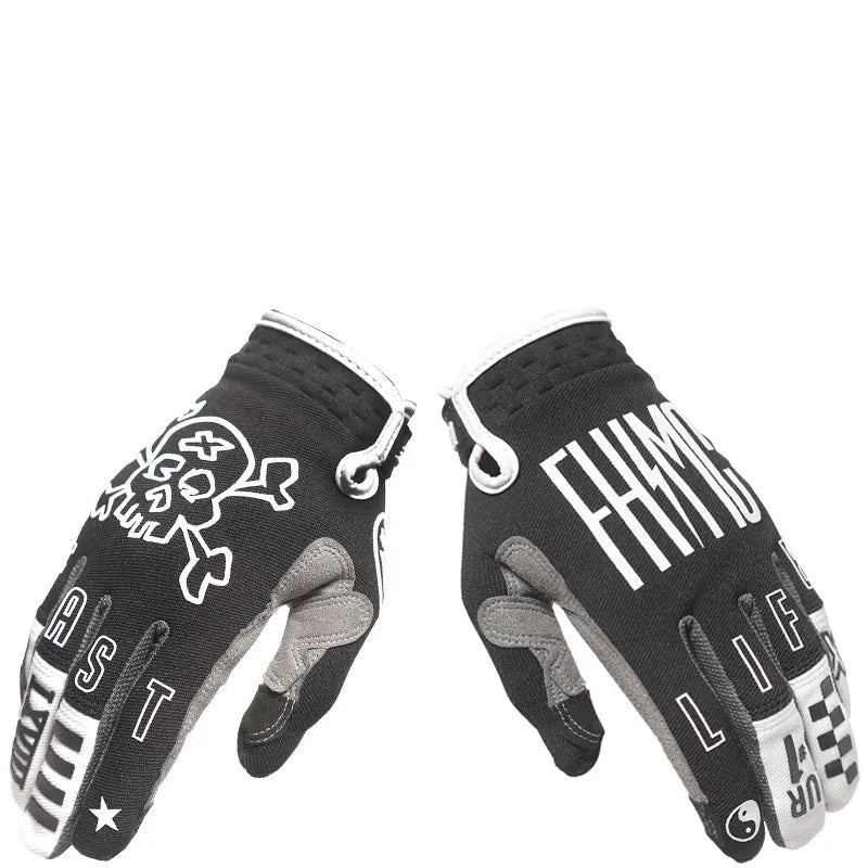 New Mtb Mountain Bicycle Motorcycle Racing Gloves MX Motocross Gloves Full Finger Cycling Gloves Bike Accessories A - GilloServ