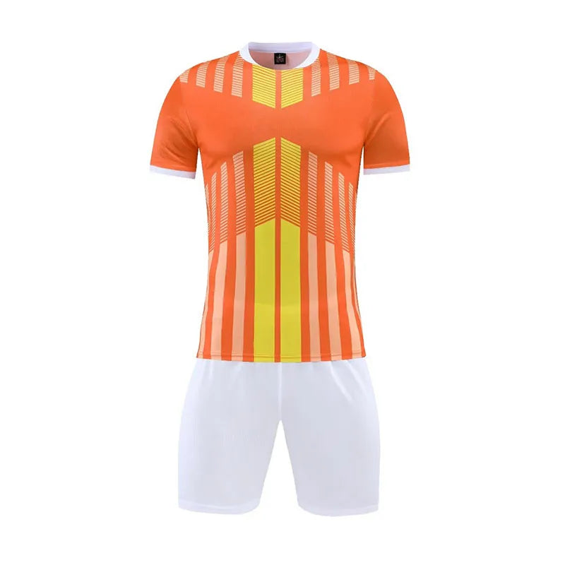 Blank Soccer Jersey Suit for Men/Kids