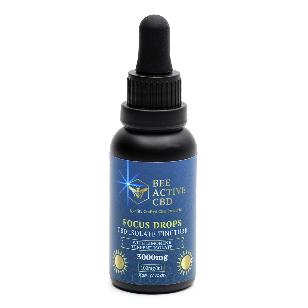 Bee Active CBD Focus Drops Isolate - GilloServ