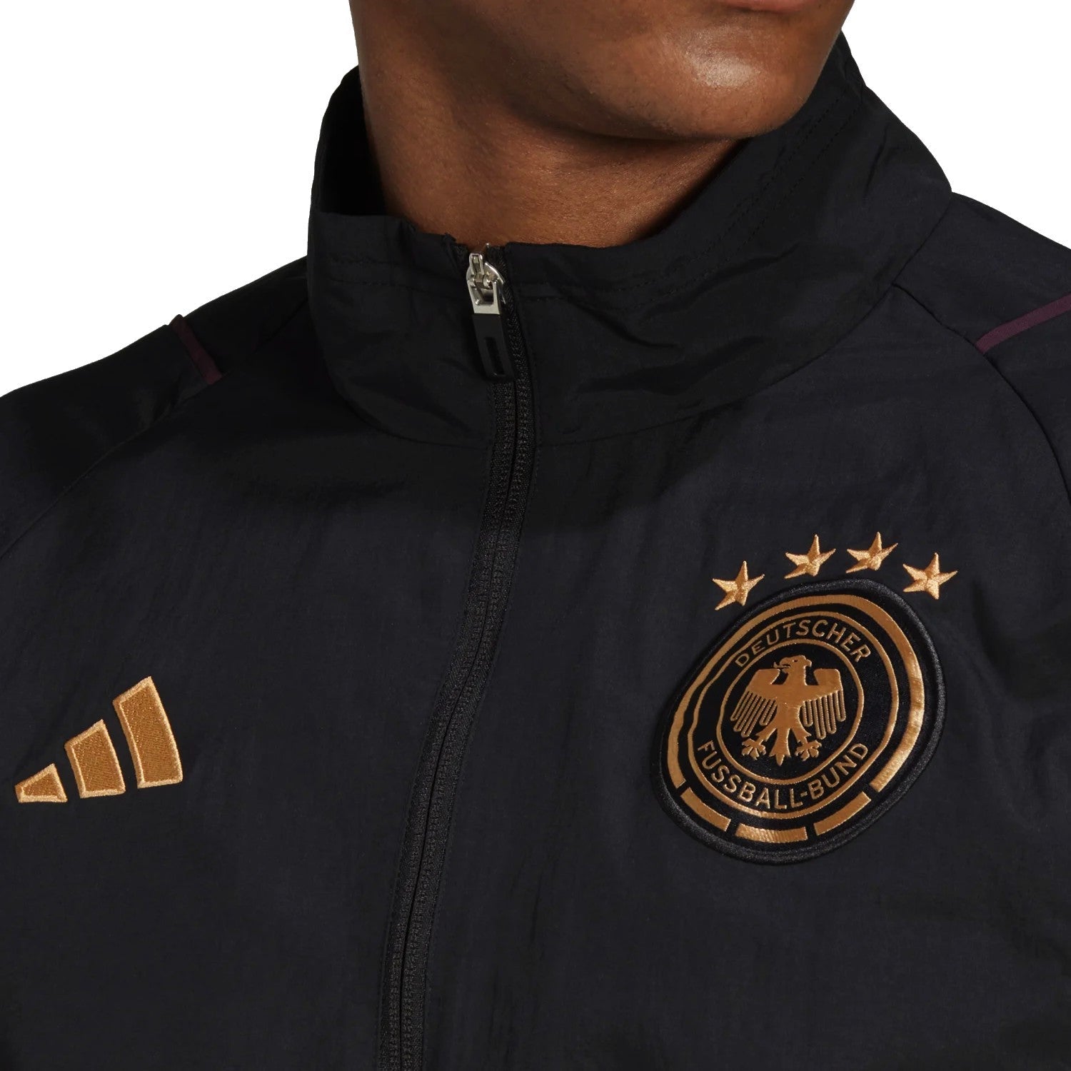 Germany black presentation Soccer tracksuit - GilloServ