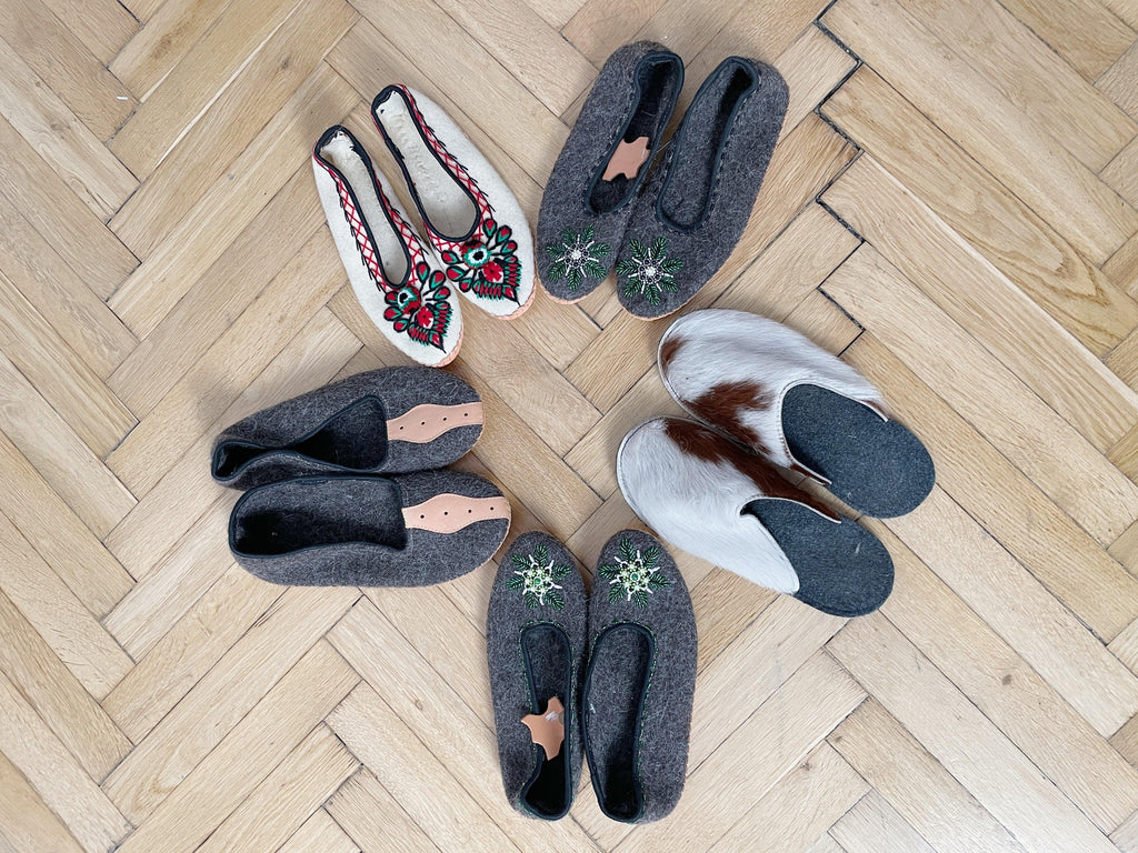 Adult Woolen Slippers - GilloServ