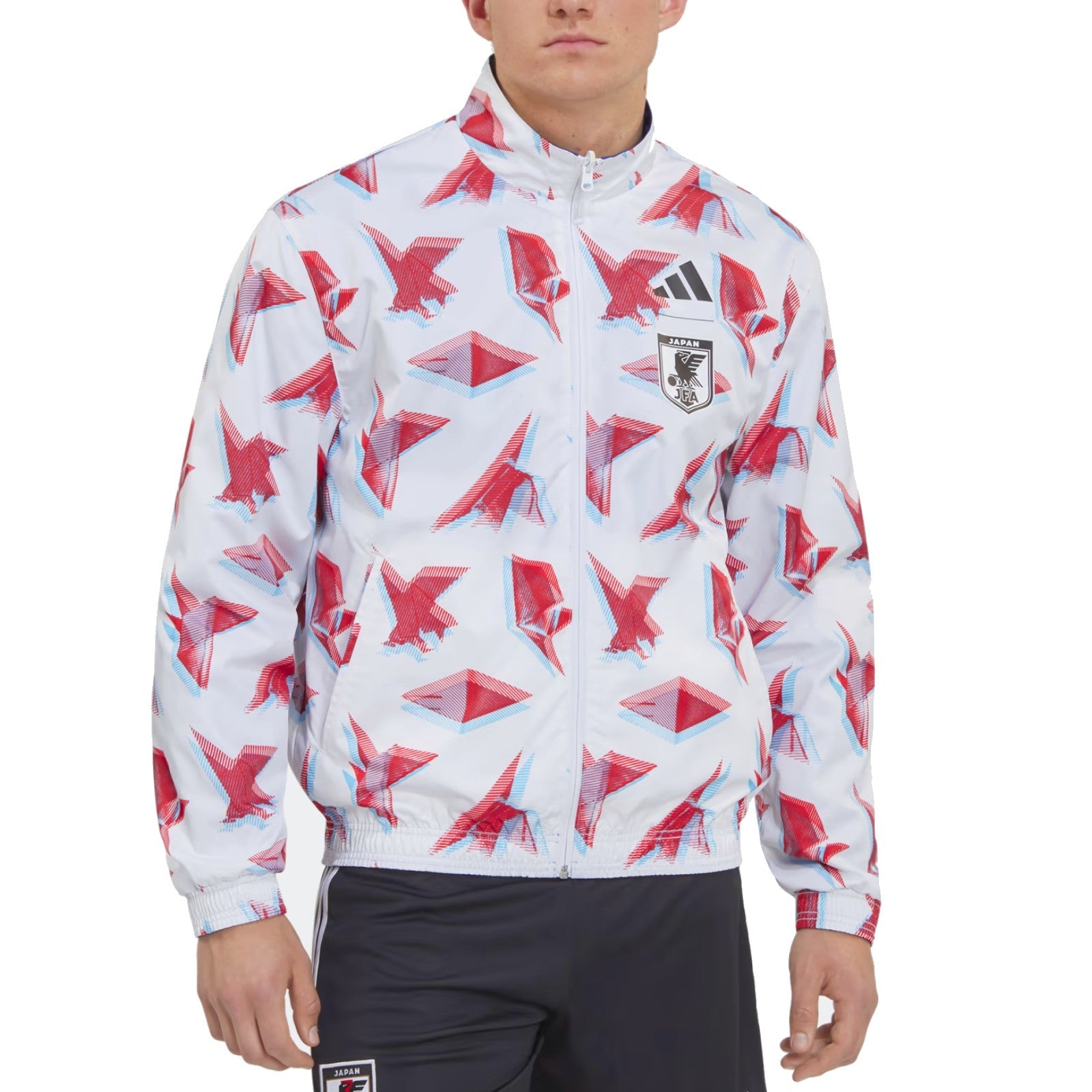 Japan pre-match presentation reversible Soccer jacket - GilloServ
