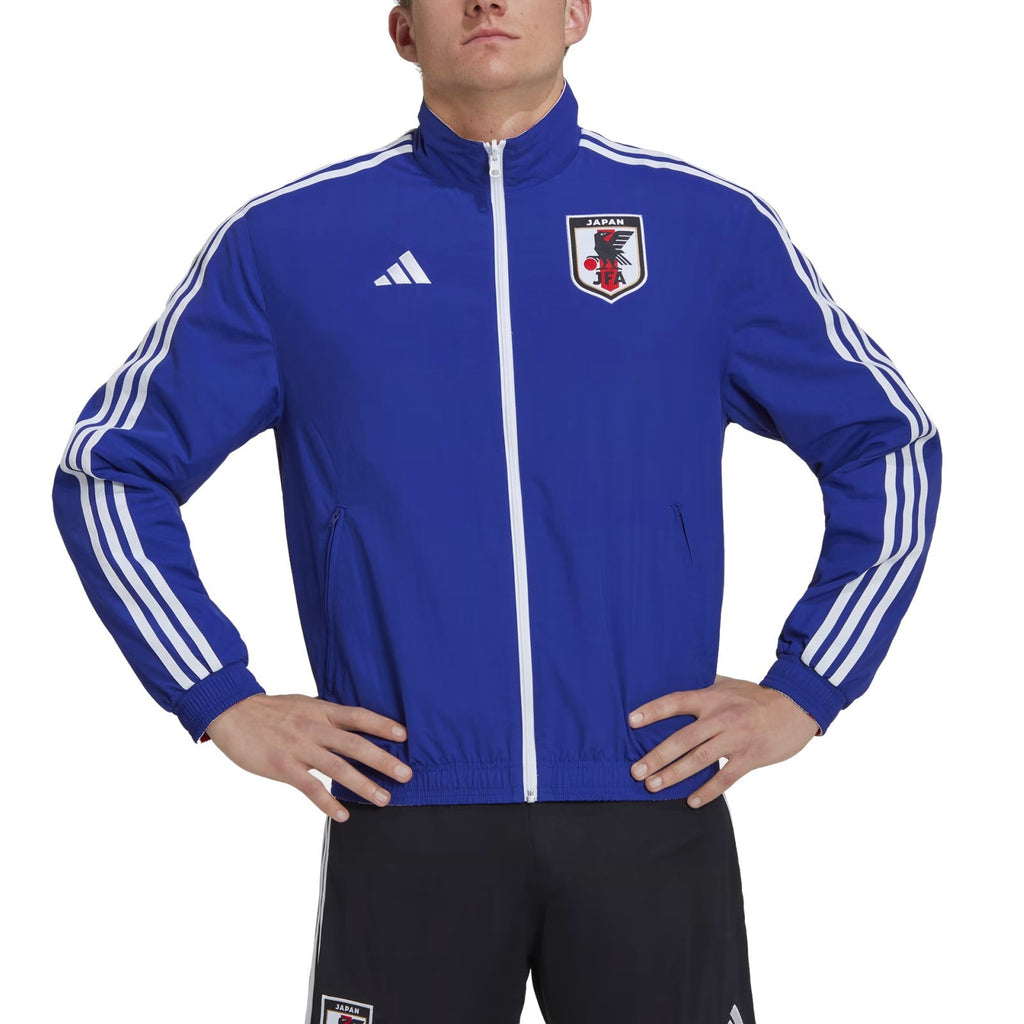 Japan pre-match presentation reversible Soccer jacket - GilloServ