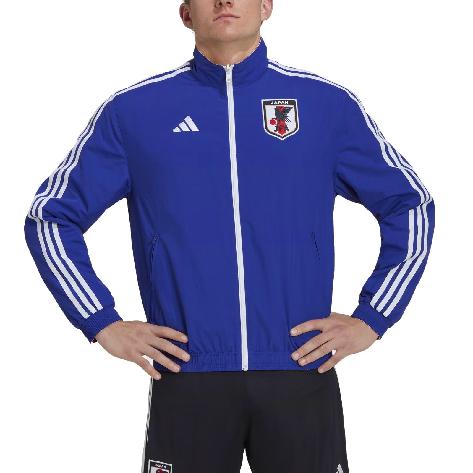 Japan pre-match presentation reversible Soccer jacket - GilloServ