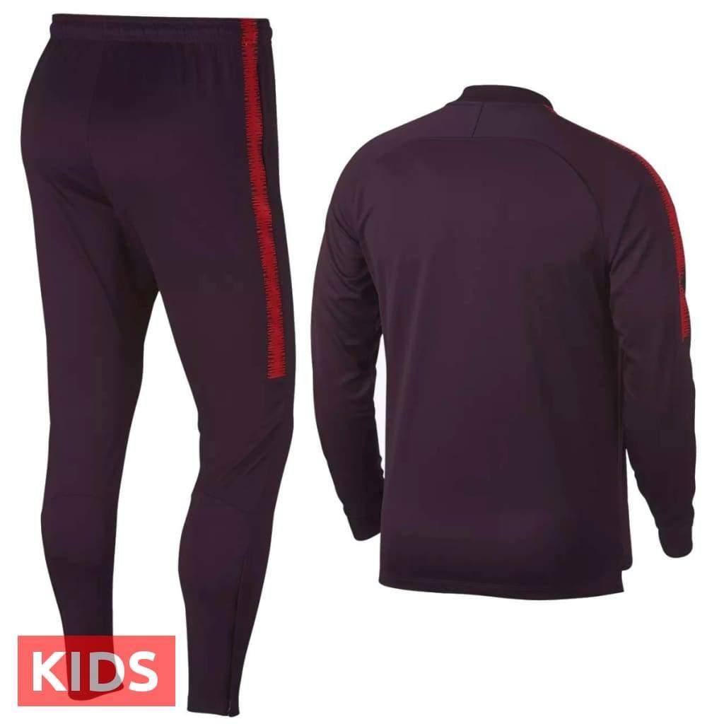 Kids - AS Roma Presentation Soccer Tracksuit