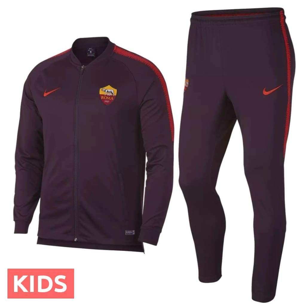 Kids - AS Roma Presentation Soccer Tracksuit