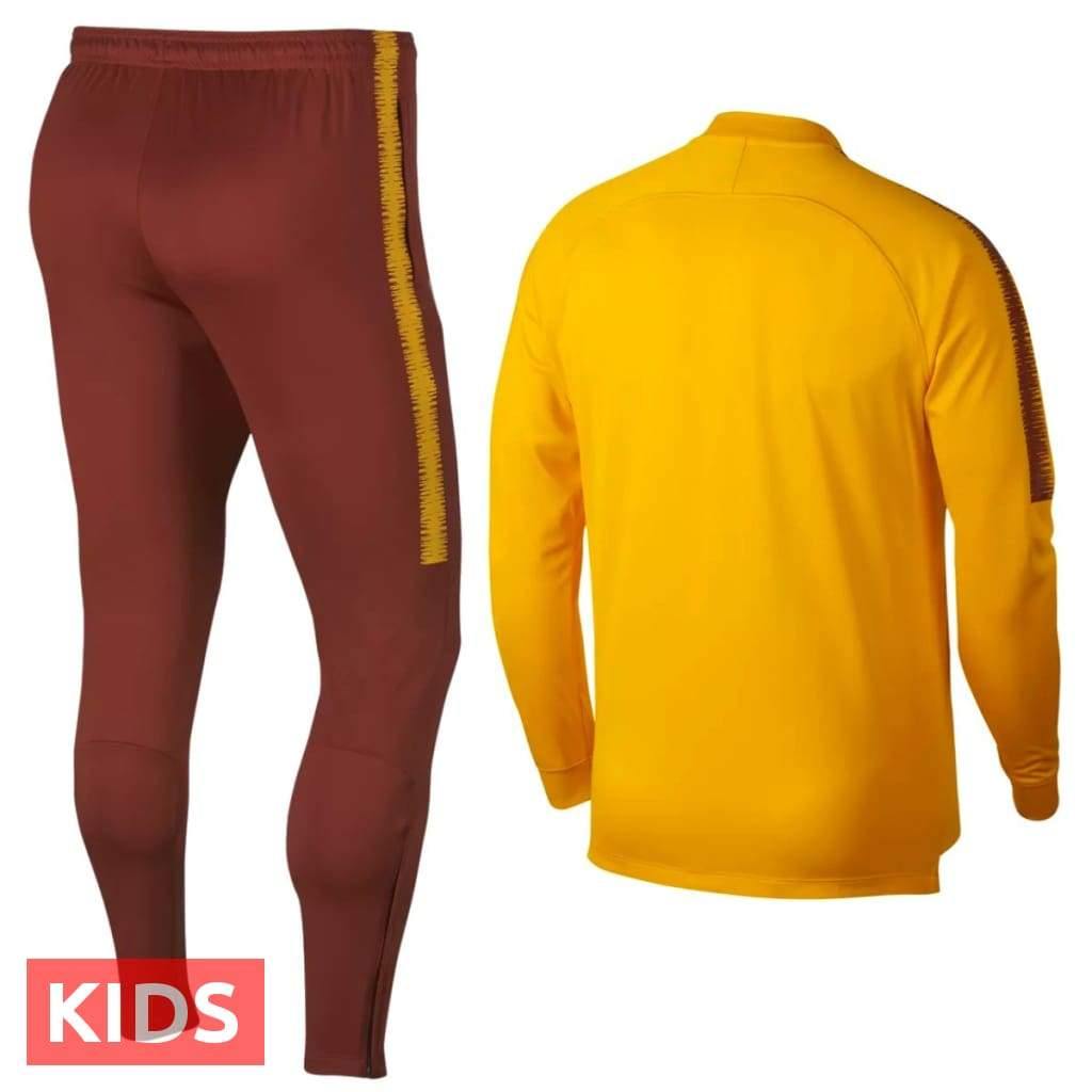 Kids - AS Roma UCL presentation soccer tracksuit