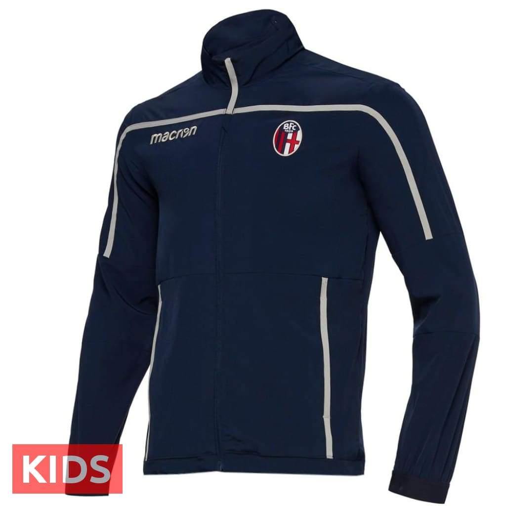 Kids - Bologna FC navy presentation soccer tracksuit