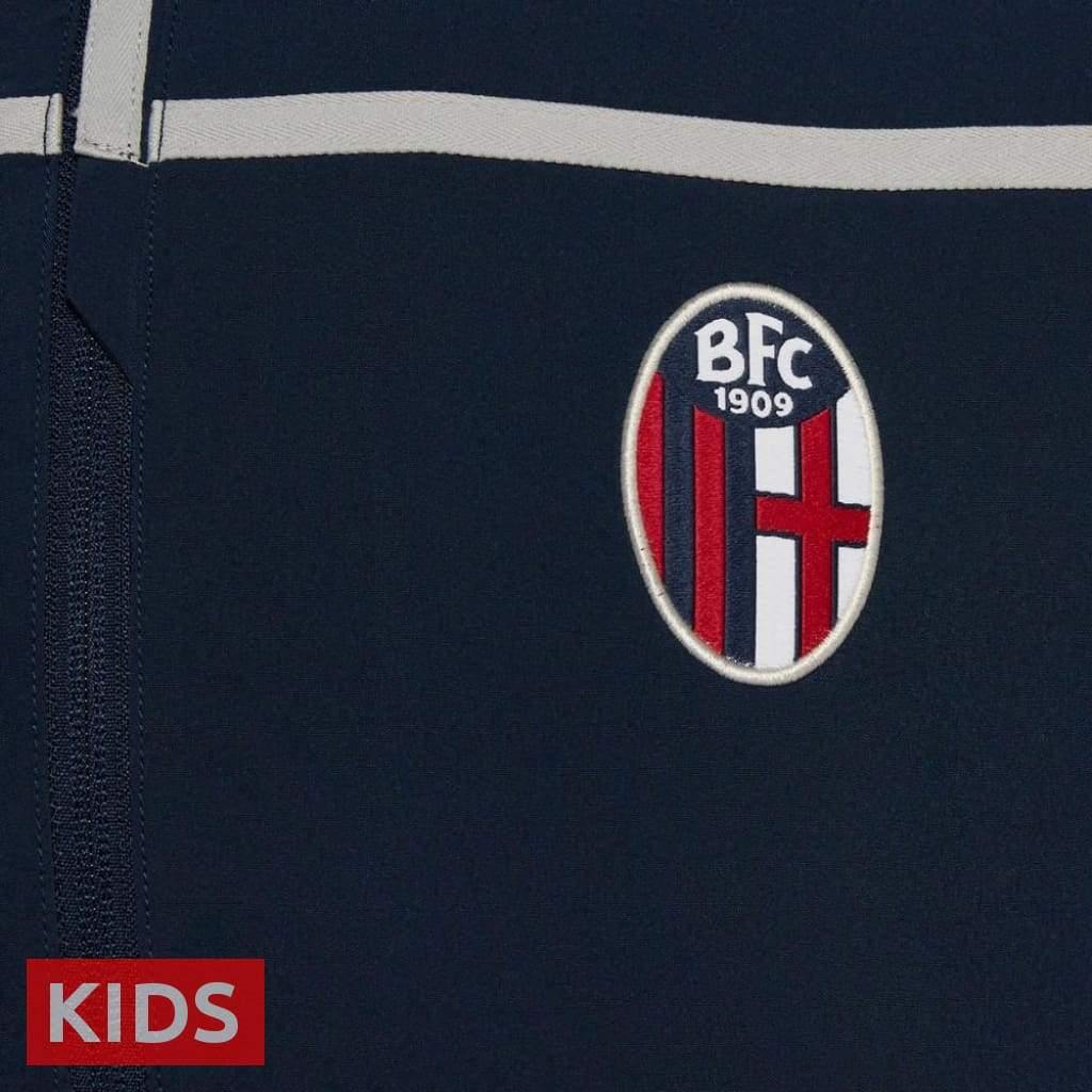 Kids - Bologna FC navy presentation soccer tracksuit