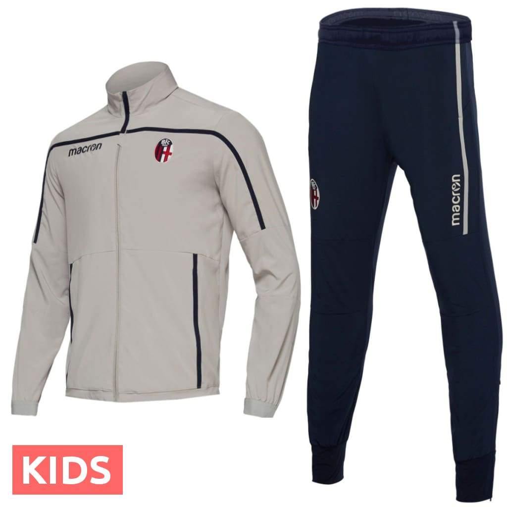 Kids - Bologna FC presentation soccer tracksuit