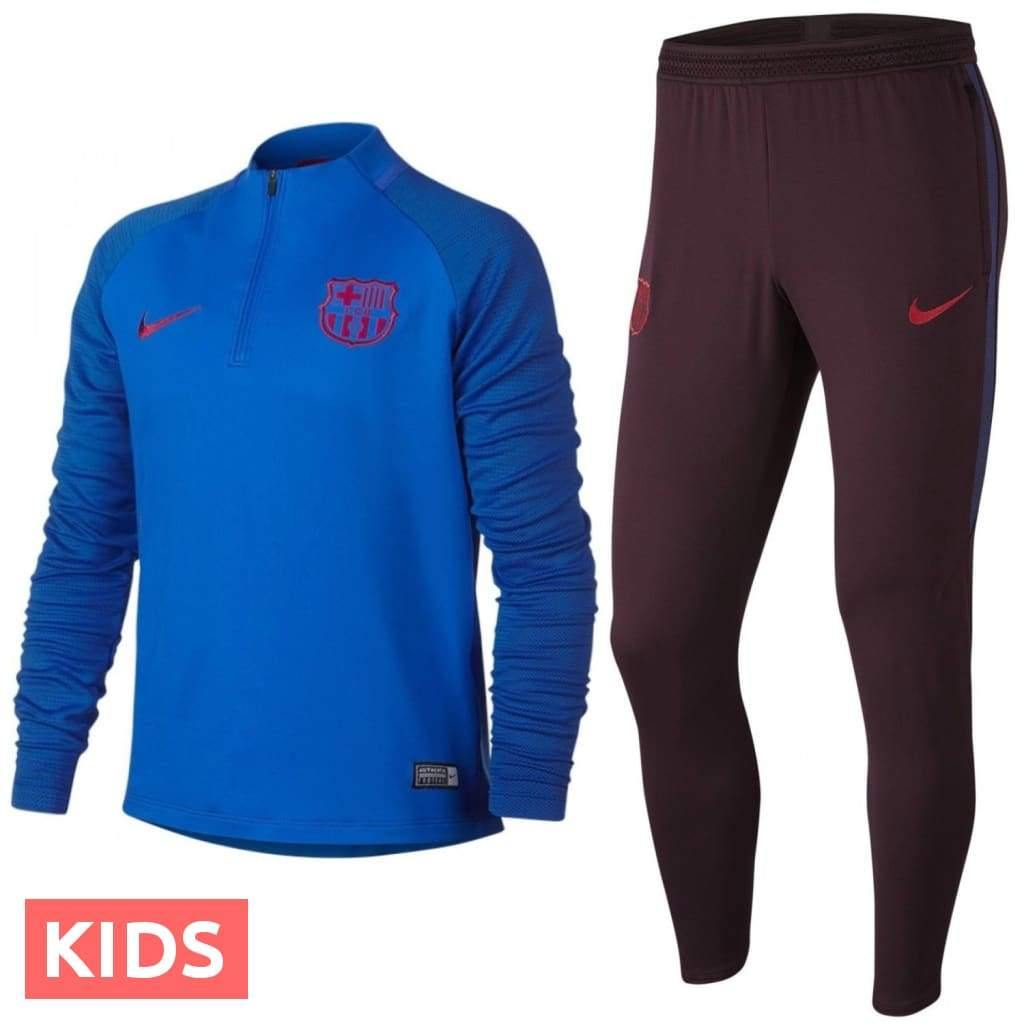 Kids - FC Barcelona soccer training technical Tracksuit