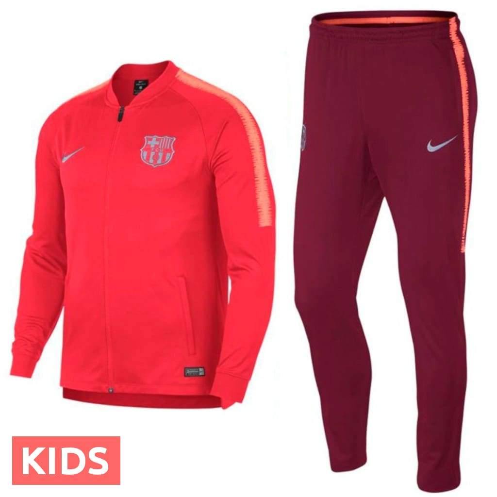 Kids - FC Barcelona UCL presentation soccer tracksuit