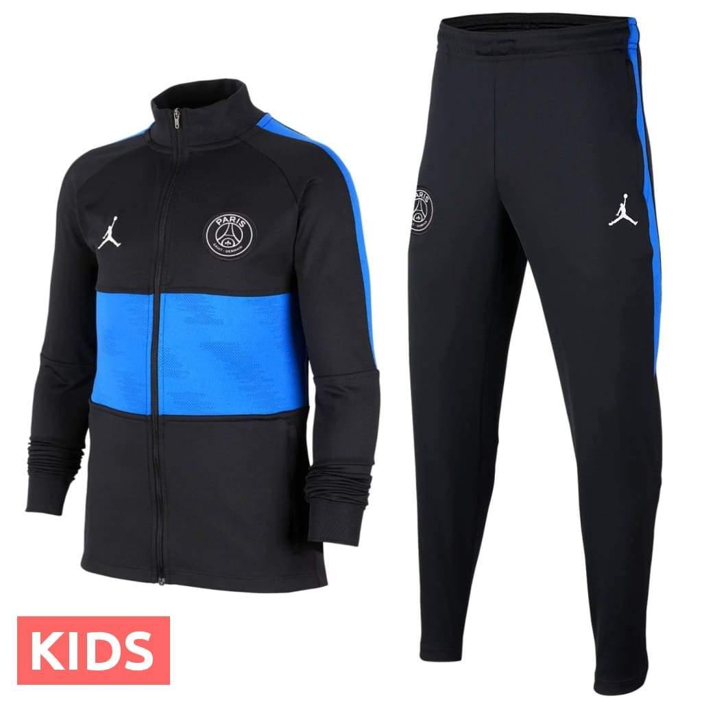 Kids - Jordan x PSG Soccer training presentation tracksuit
