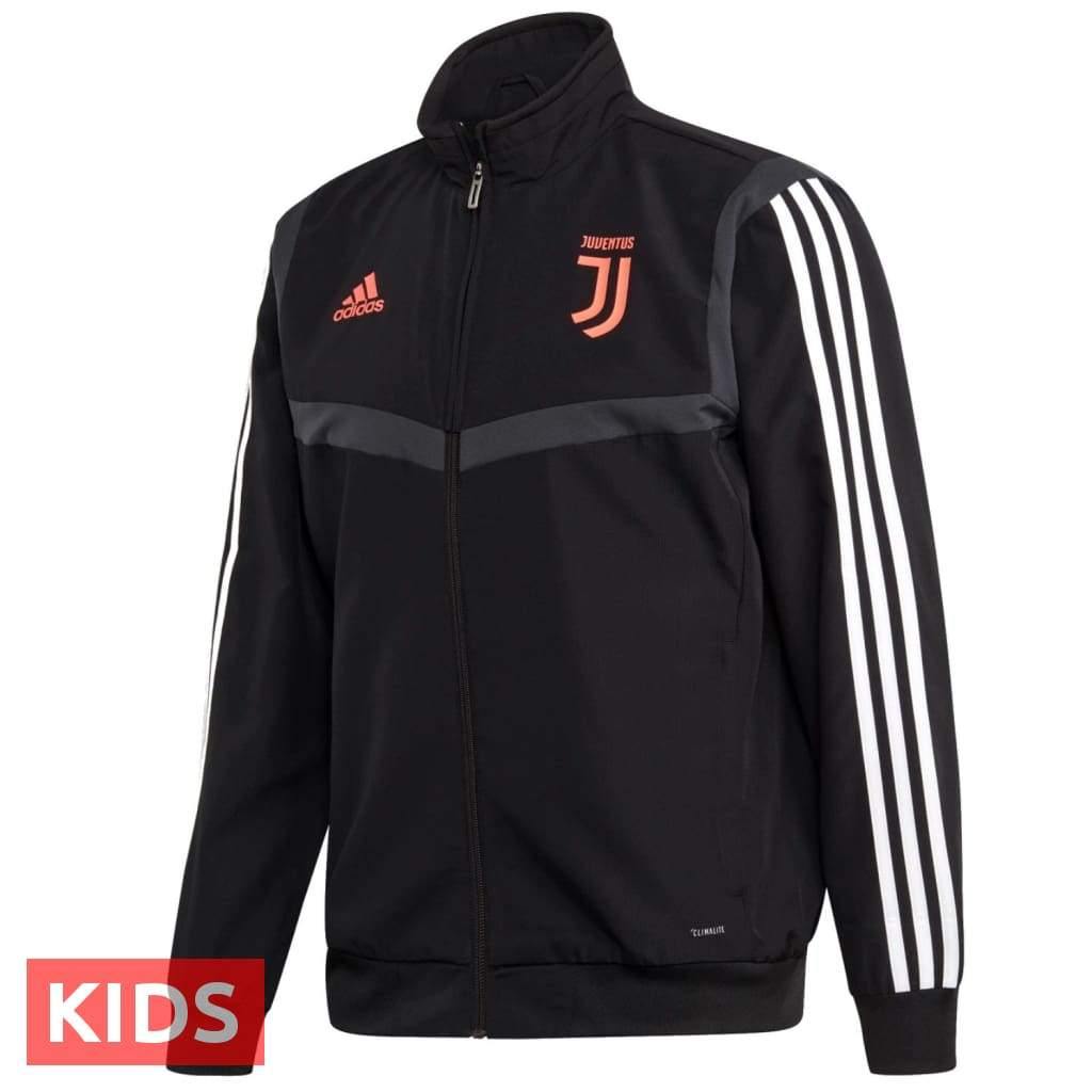 Kids - Juventus black presentation Soccer tracksuit