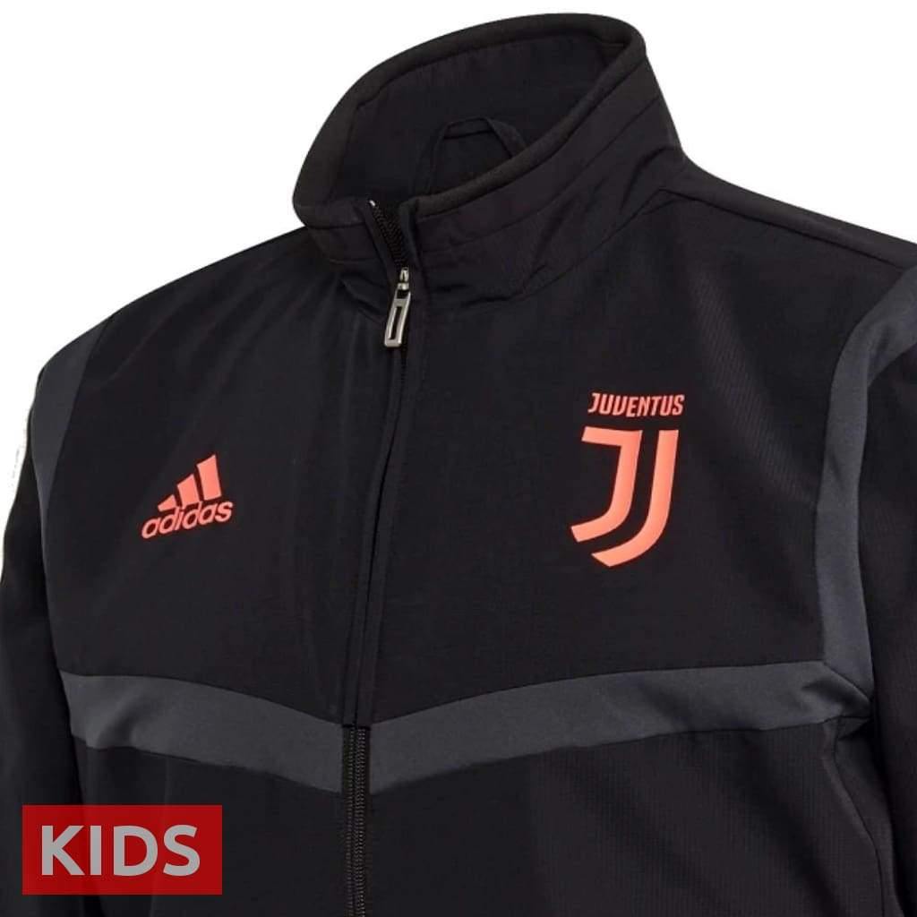 Kids - Juventus black presentation Soccer tracksuit