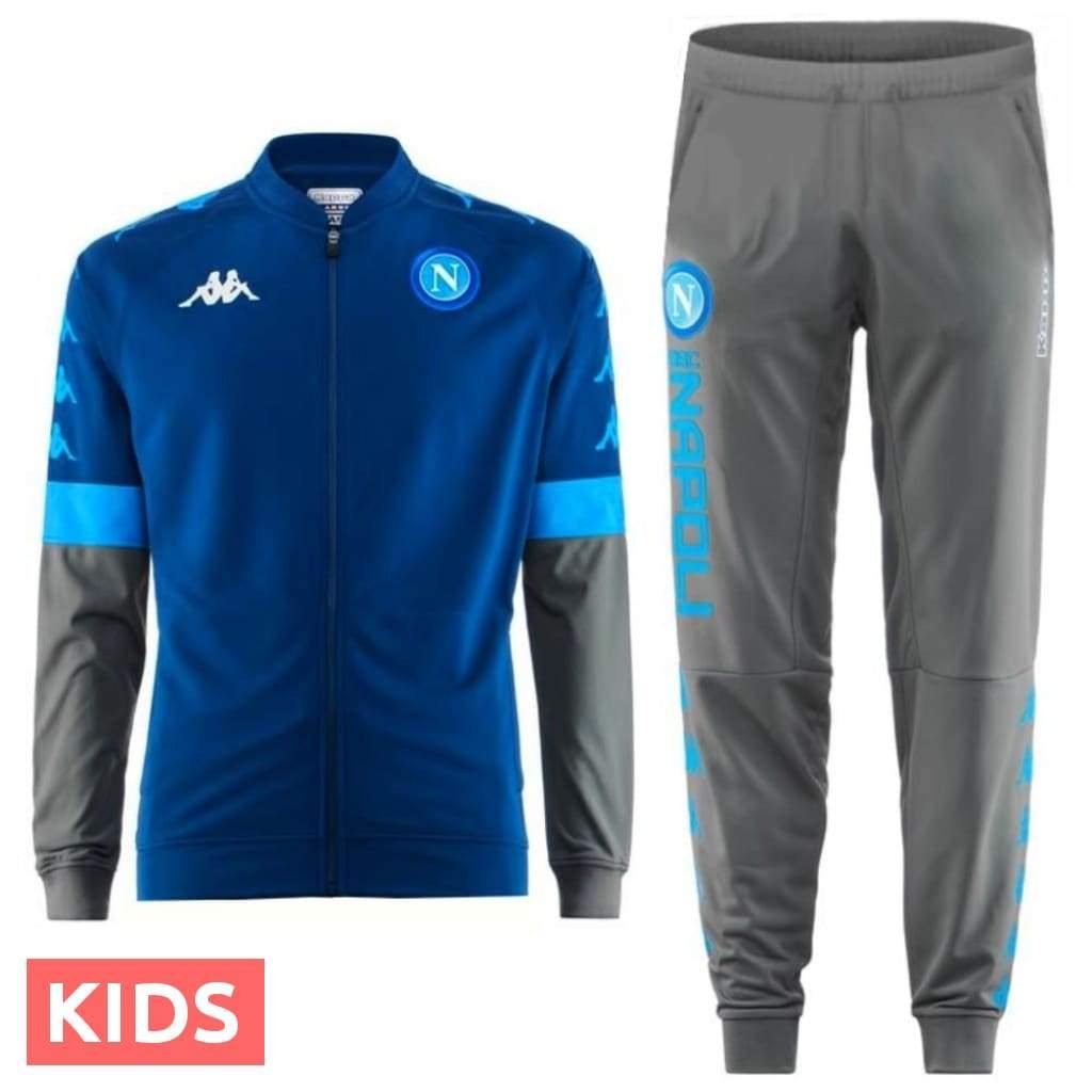 Kids - SSC Napoli UCL presentation soccer Tracksuit