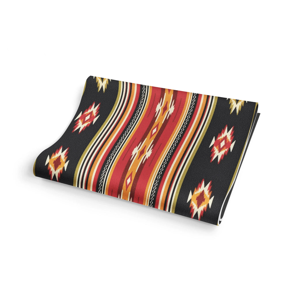 Yoga Mat Non-Slip Cushioned Stylish for Studio Home & Outdoor Practice