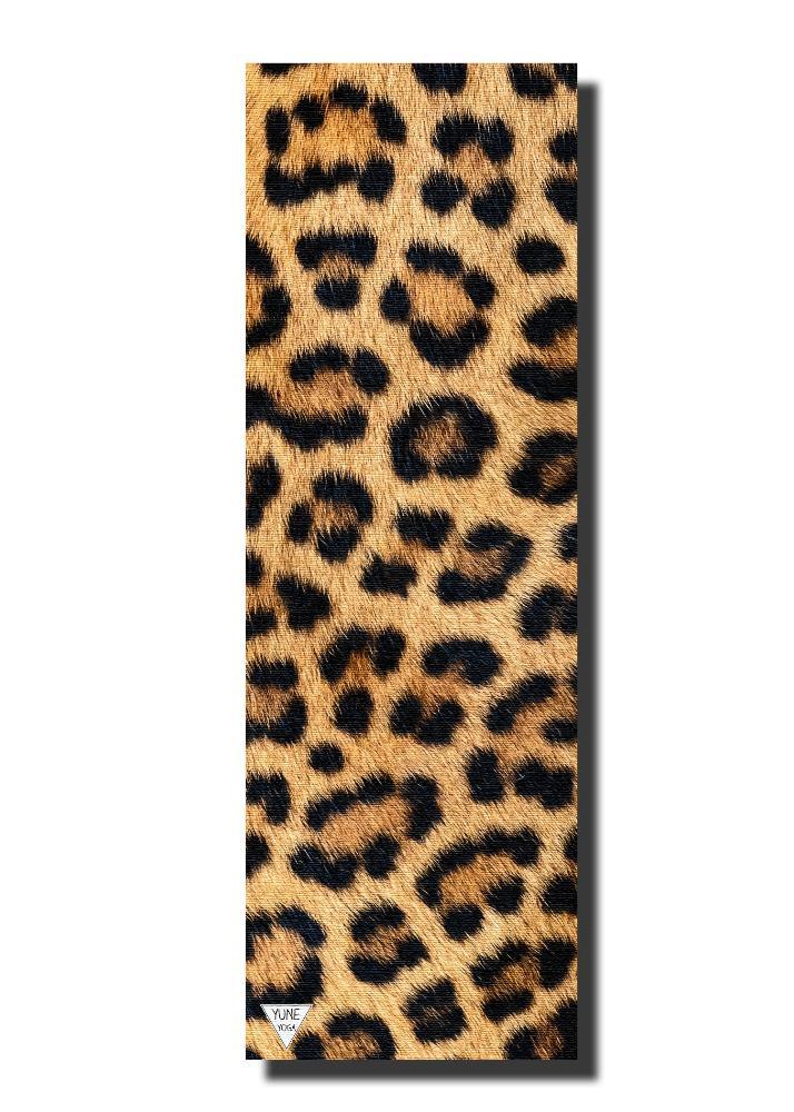 Leopard Pattern Yoga Mat// Eco-Friendly + Grip-Enhanced Flow