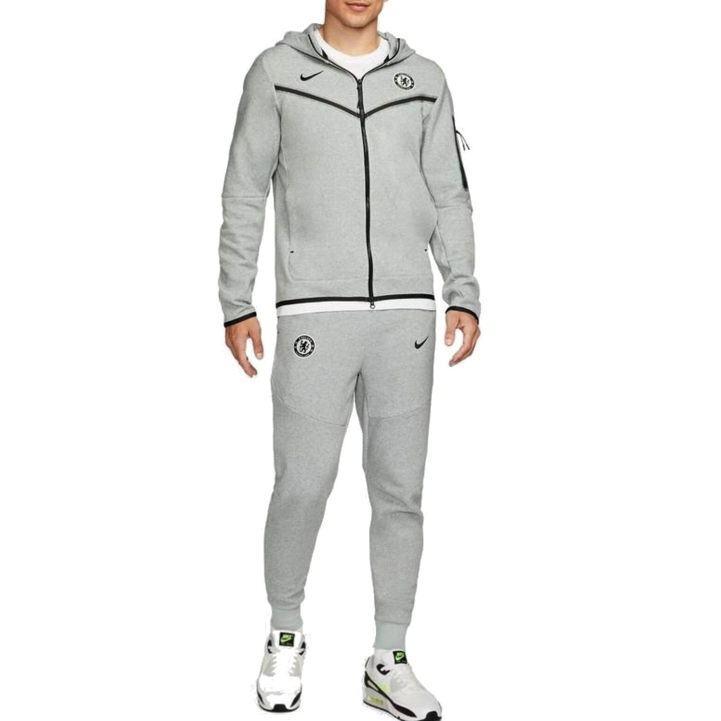 Chelsea FC grey Tech Fleece presentation tracksuit - GilloServ