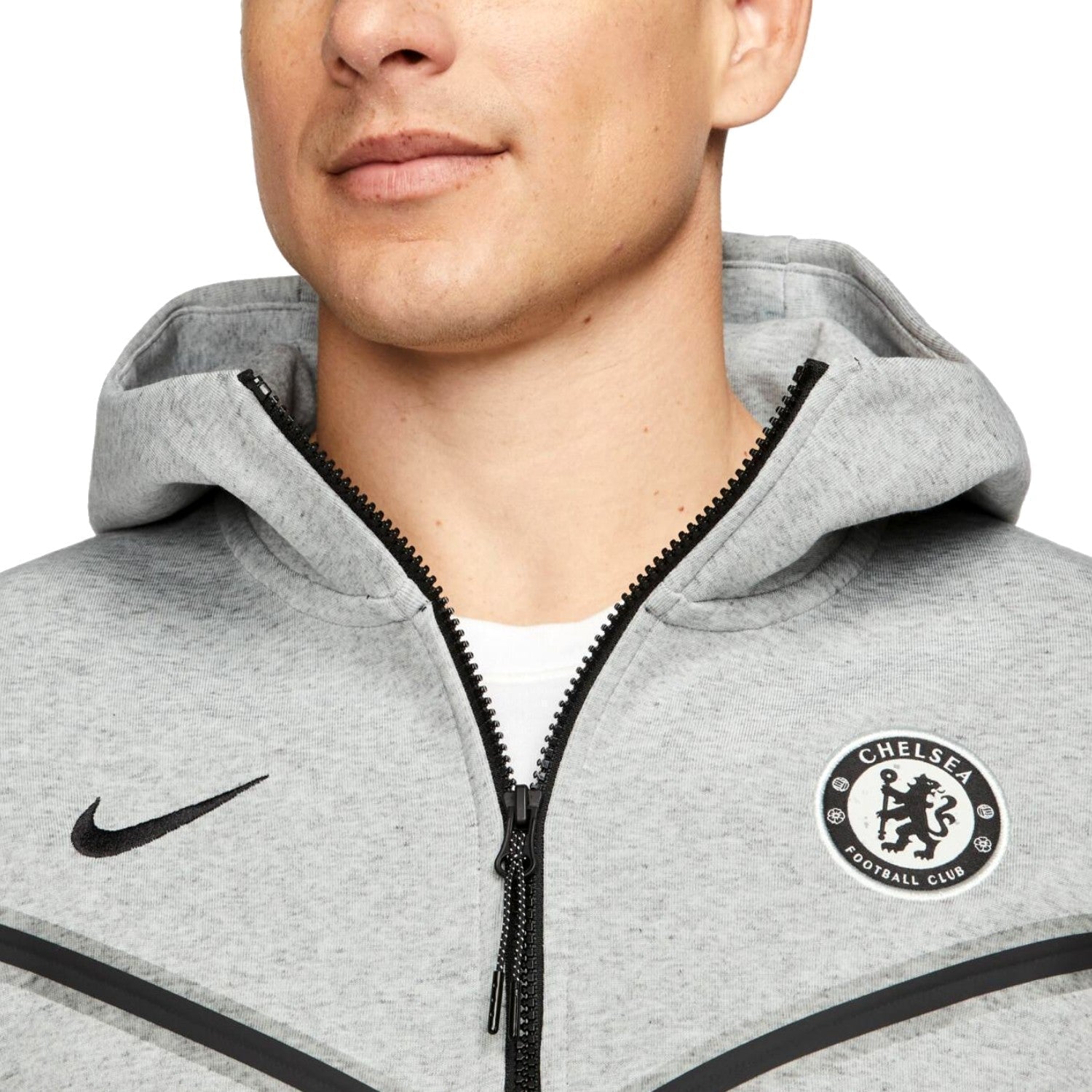 Chelsea FC grey Tech Fleece presentation tracksuit - GilloServ