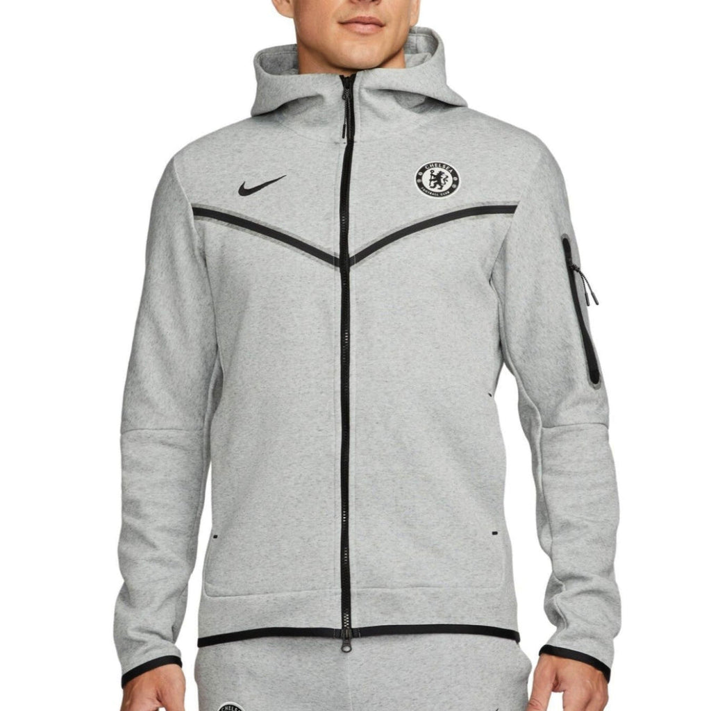 Chelsea FC grey Tech Fleece presentation tracksuit - GilloServ
