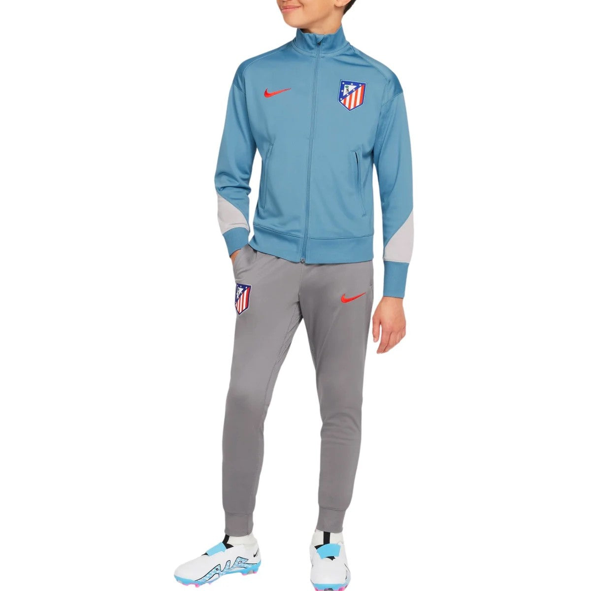 Kids - Atletico Madrid presentation soccer tracksuit