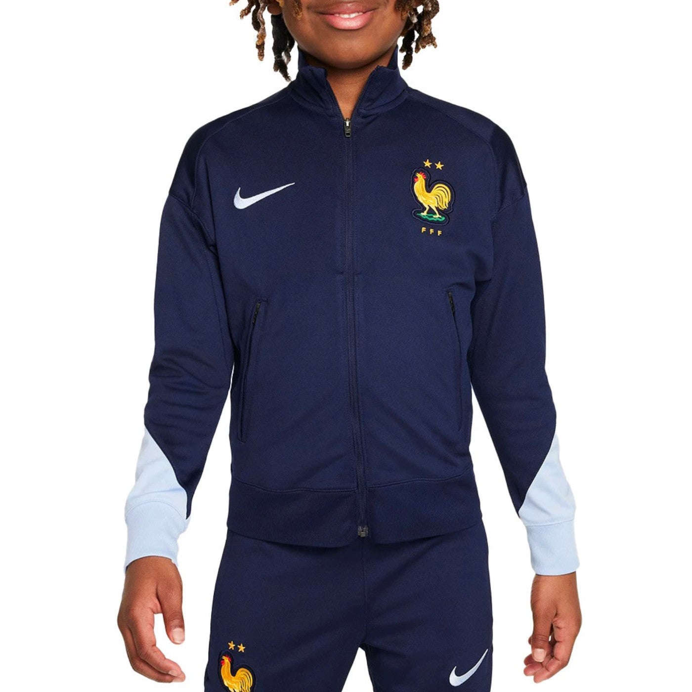 Kids - France training presentation soccer tracksuit