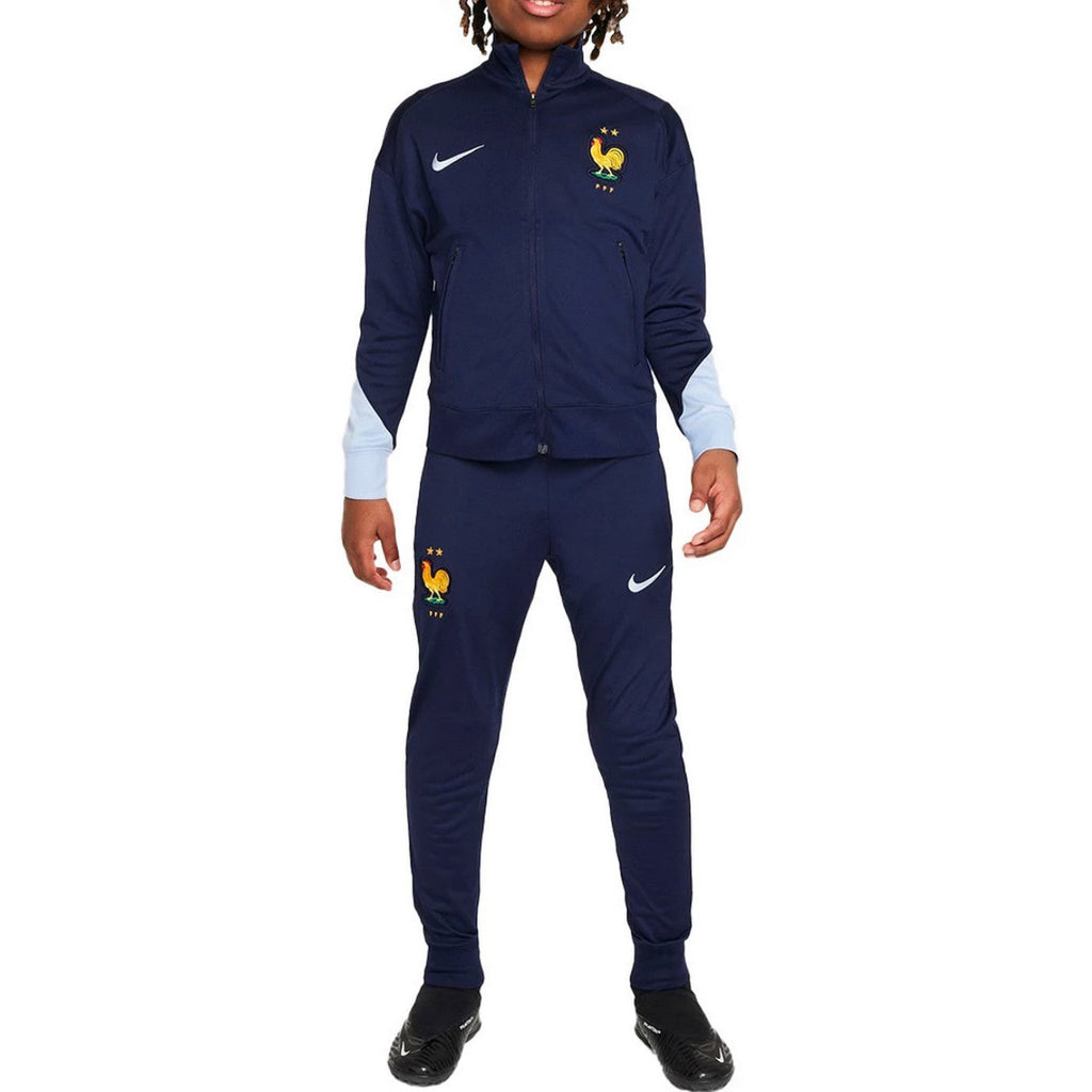 Kids - France training presentation soccer tracksuit