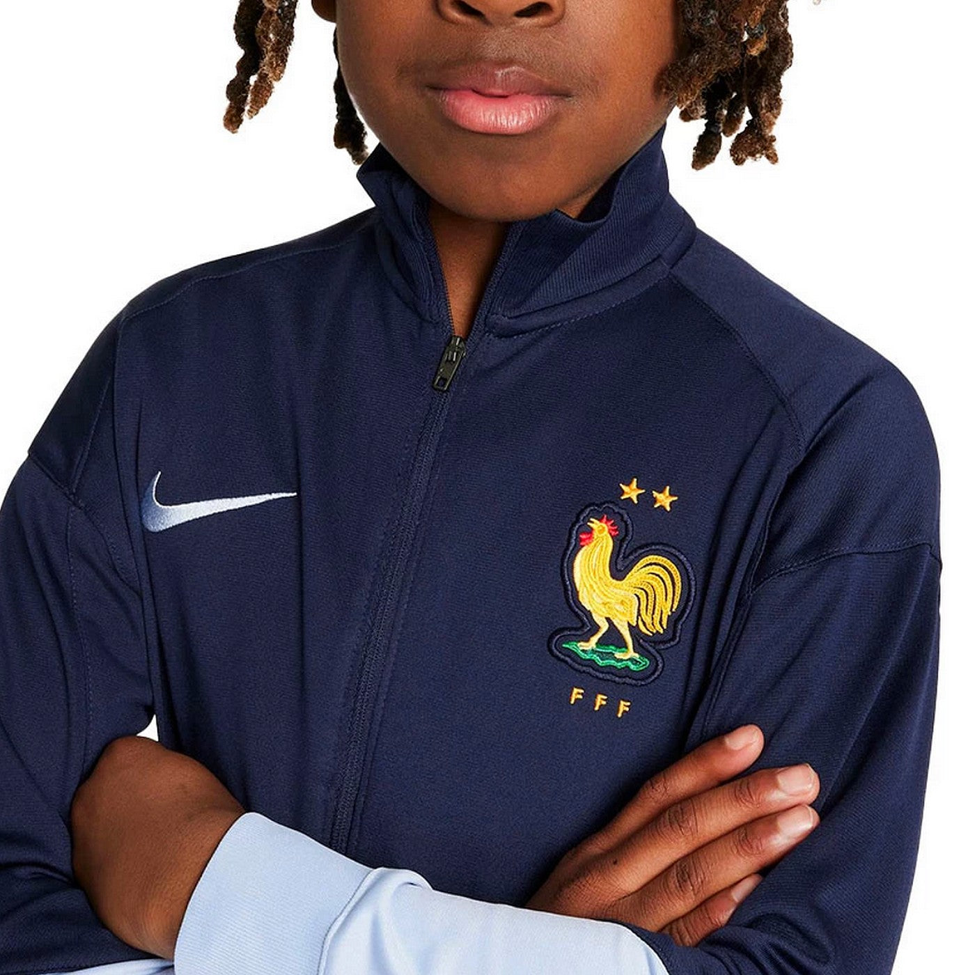 Kids - France training presentation soccer tracksuit