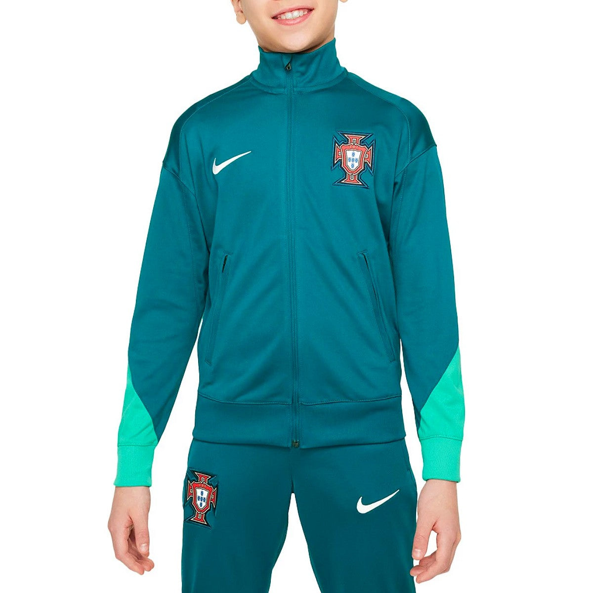 Kids - Portugal training presentation soccer tracksuit