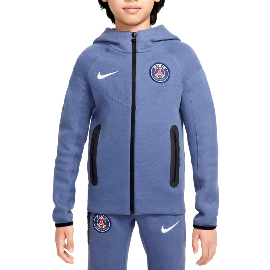 Kids - PSG Tech Fleece presentation soccer tracksuit