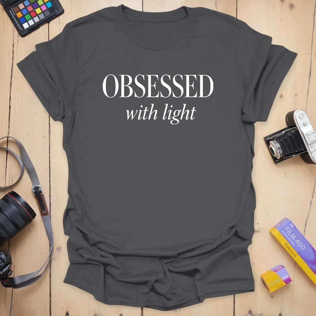 Obsessed T-Shirt - Charcoal, 3XL