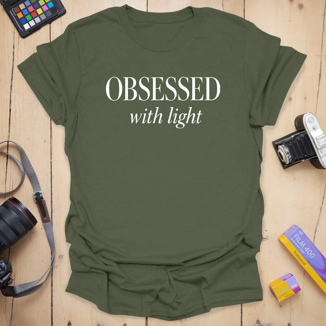 Obsessed T-Shirt - Military Green, 3XL
