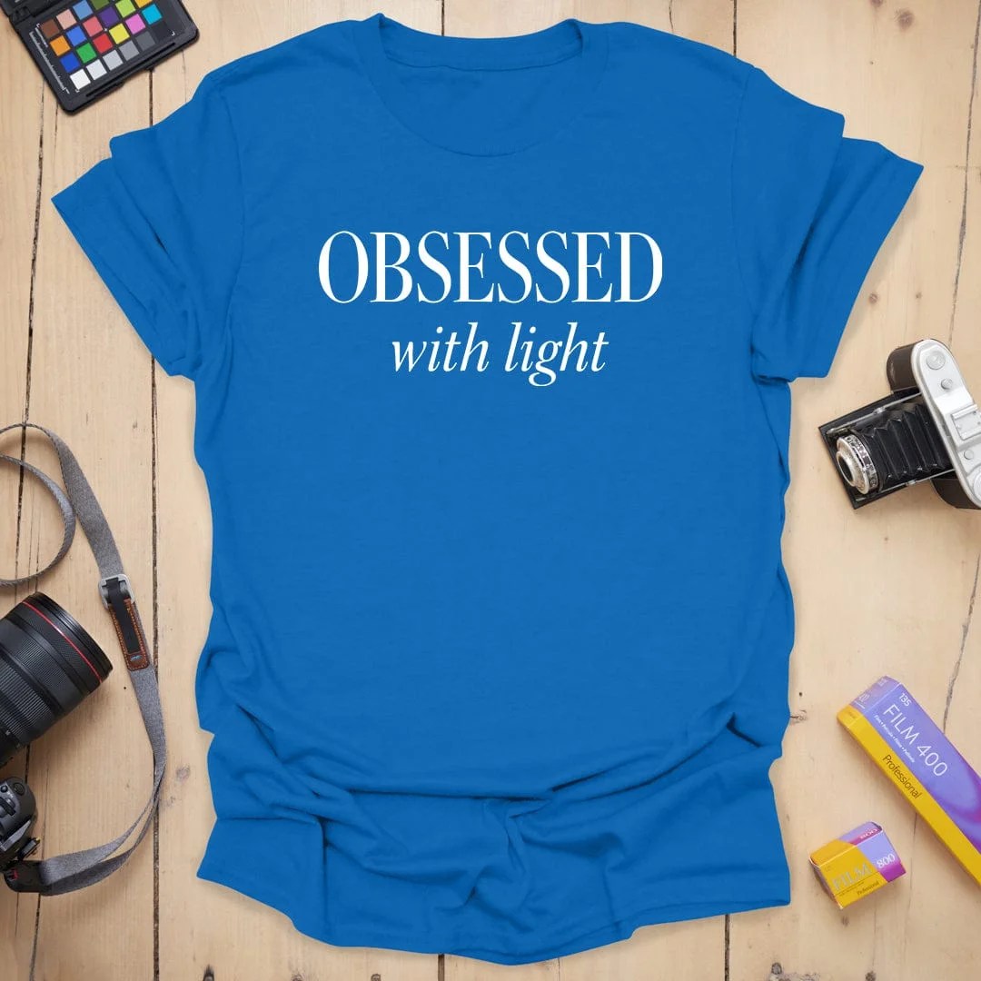 Obsessed T-Shirt - Royal, 3XL