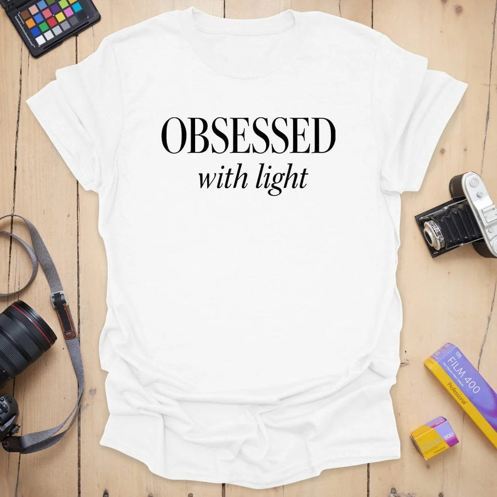 Obsessed T-Shirt - White, 3XL