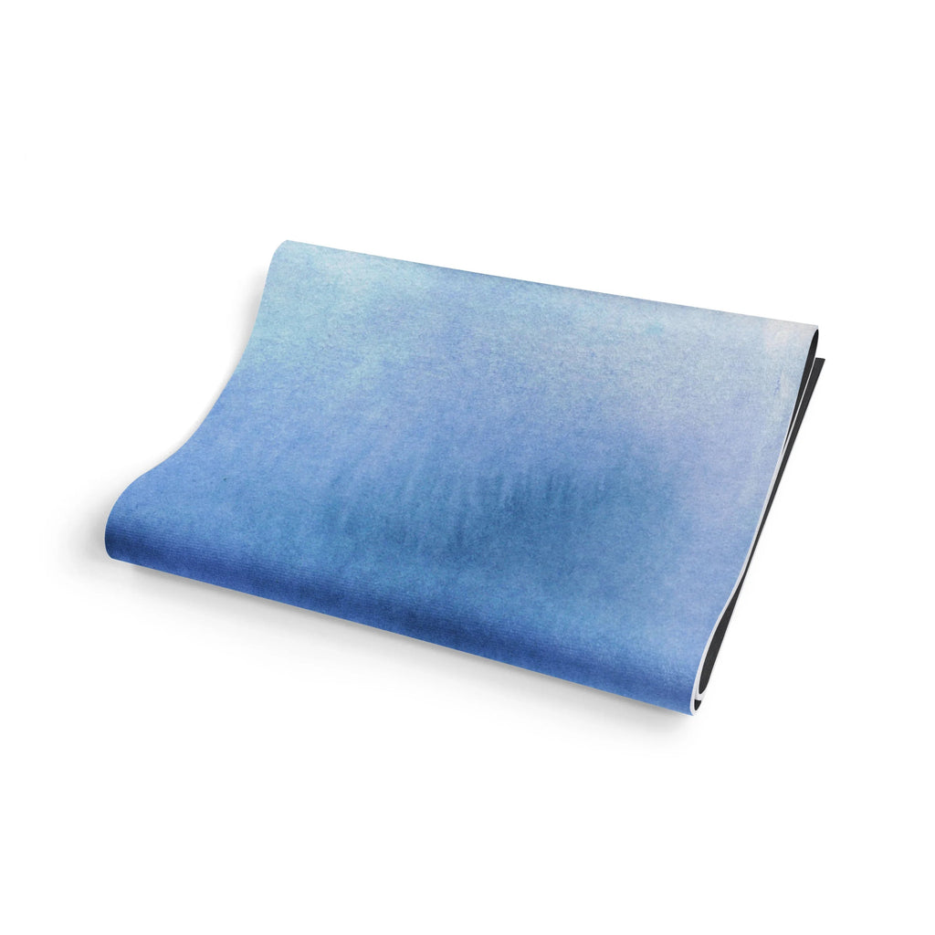 Yoga Mat | 6mm Thick | Blue | Non-Slip | Eco Friendly | Yune Yoga | Serenity - GilloServ